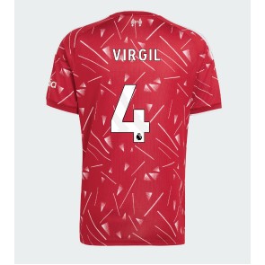 Liverpool Virgil van Dijk #4 Hjemmebanetrøje 2026-27 Kortærmet